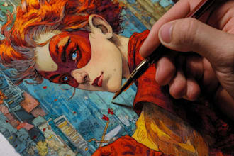 comic book professional artist