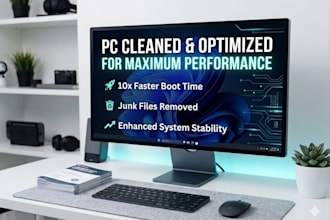 clean, speed up and optimize your windows PC for maximum performance