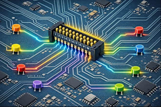 design pcb in eaglecad, kicad, altium or any pcb design software