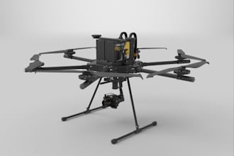design 3d printable drone model, uav and drone frame, fpv racing drone frame stl