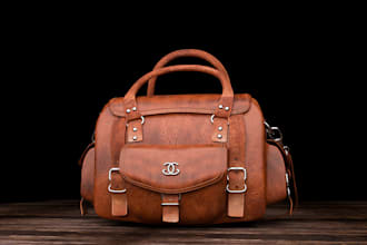 create realistic 3d bag design, handbag modeling and product rendering