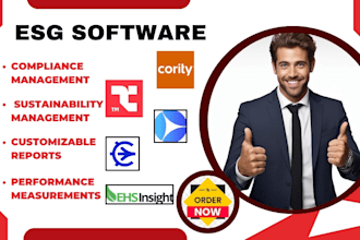 setup and optimize esg software tekmon precoro cority logicgate ehs insight