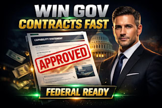 design capability statement for your business government contract
