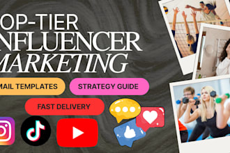 find instagram tiktok youtube influencers for influencers marketing and outreach