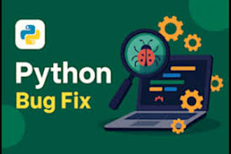 fix bugs, errors, and issues in your python code