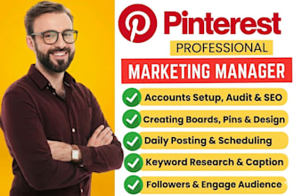 setup manage and grow your pinterest marketing for business and blog