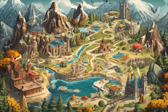draw a fantasy map