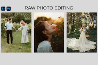 do photo editing using advanced techniques in lightroom classic and photoshop