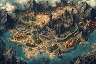 create your fantasy city map