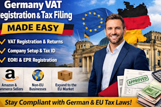 germany vat registration in germany and handle german tax filing and vat returns