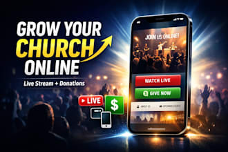 design website for church nonprofit ngo and charity