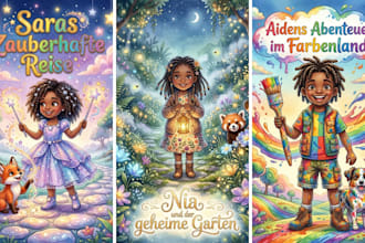 zeichne professionelle storybook illustrationen für kinderbücher
