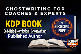 write a high authority self help book for amazon KDP