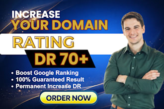 increase ahref domain rating dr, ahref url rating ur, moz domain authority da