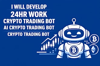 develop 24hr work crypto trading bot, ai crypto trading bot, crypto trading bot