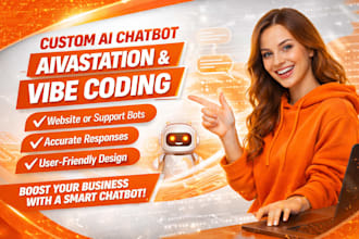 build custom ai chatbot using aivastation and vibe coding