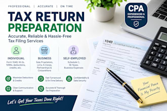 prepare and efile US tax returns for individual and business