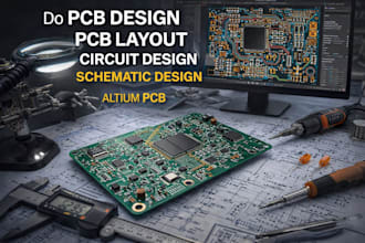 pcb design pcb layout circuit design schematic design altium and pcb enclosure
