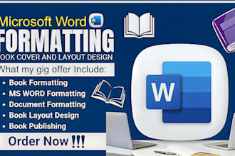 kindle upload, word design, ms word, word formatting