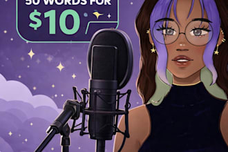 record a character voice over for your game or animation