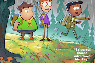 do character design for animation and comics