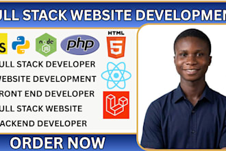 do full stack website development front end developer full stack website
