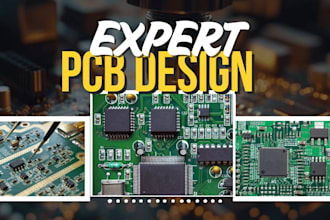 design custom iot pcb design, multi layer schematics layout, production ready