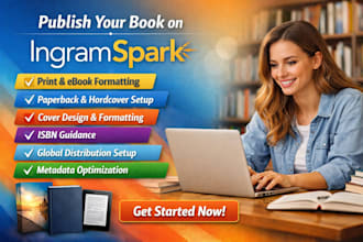 format and publish your book on ingramspark professionally