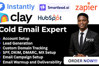 cold email outreach instantly ai lead generation clay