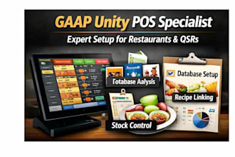 setup restaurant pos system menu and food costing