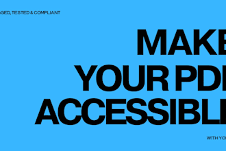 make your PDF wcag accessible and compliant