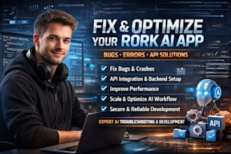 fix, scale, and integrate rork ai app professionally