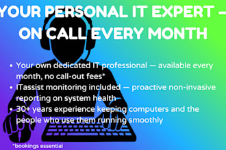 provide you with personalized home or business IT support