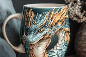 design your custom mug design