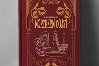 create illustration fairytale book cover