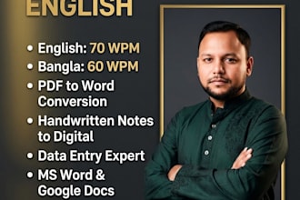 fast typing in bangla and english with accuracy