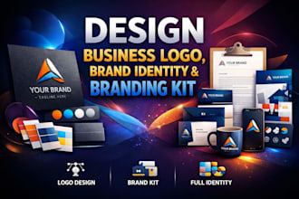design custom modern brand logo design and redesign