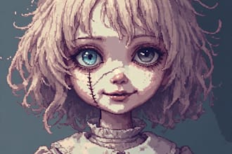 horror character portraits for games