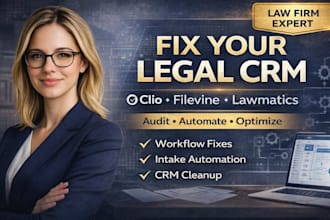 audit your legal CRM clio filevine or lawmatics for automation and efficiency