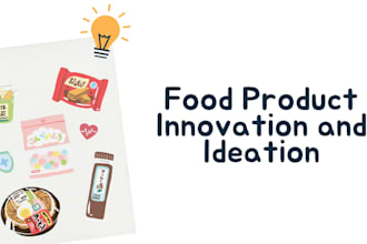 develop unique food product concept and formulation