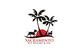 create a fun resort type logo for our pet resort spa