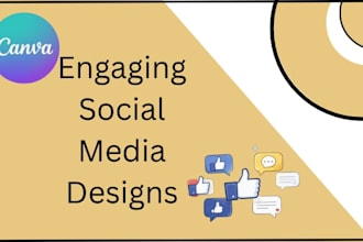 design 7 professional social media posts