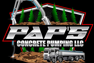 do high quality modern pumping logo design
