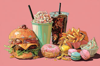 do food pop art of your food pop art