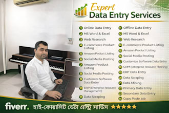 expert data entry service
