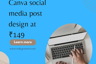 design attractive canva posts