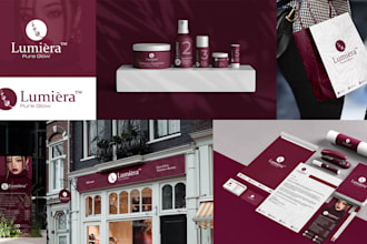 design complete brand identity, logo, stationery and branding kit