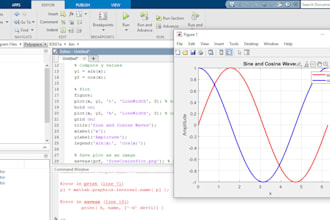 write matlab code for engineering and signal processing tasks