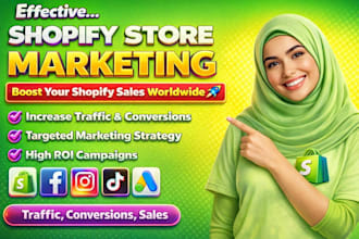 increase shopify website traffic, shopify promotion, shopify store marketing