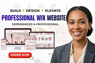 design wix website, wix landing page, wix google ranking, redesign wix ecommerce